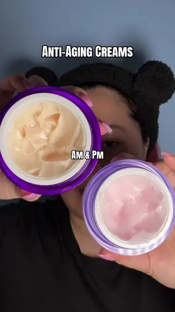 AM&PM anti-aging creams💜 @BIOHEAL BOH  #biohealboh #bioheal #purplebotoxcream #collagenremodelingcream #antiaging 