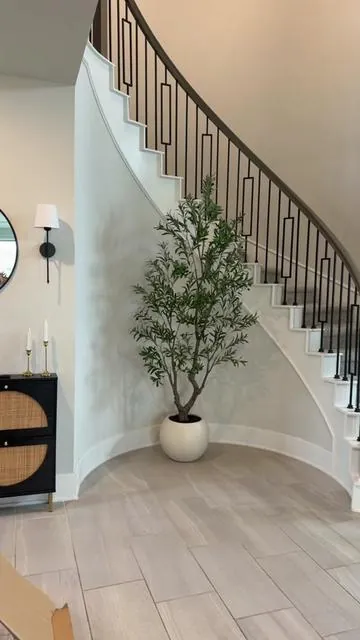 I CANNOT get over the price of this olive tree! And it comes with the pot 👏🏼  #tiktokshopcreatorpicks #tiktokshopstockup #homedecor #artificialplants #boujeeonabudget 