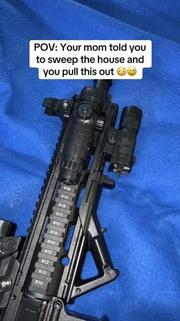 Where has this thing been all along 🤔 it’s sick asf🔥 #nerf #toys #airsoft #military #toy 