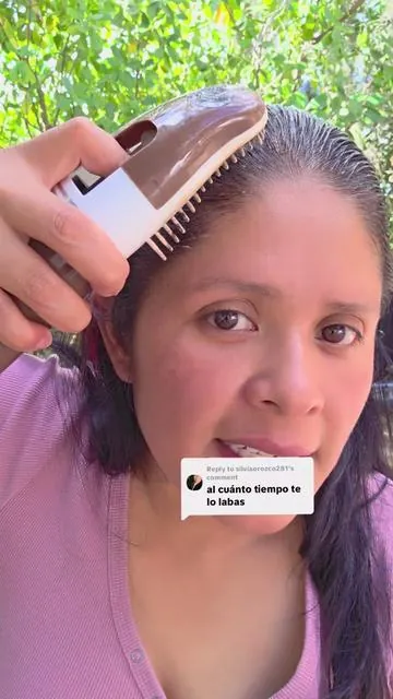 Replying to @silviaorozco281  un tinte facil de aplicar tres colores disponibles con envio gratis.  . #dyedhair #grayhair #hairdye #canas #cubrecanas 