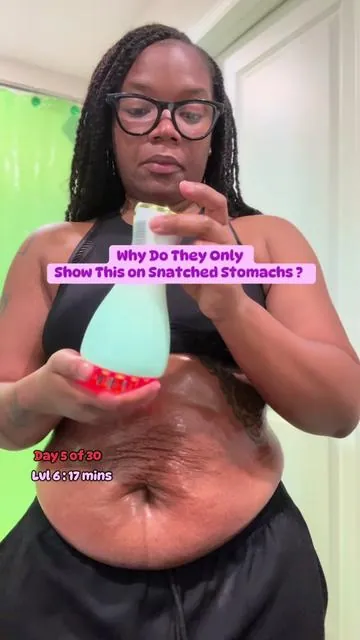 After 4 C-sections, my lower stomach doesn’t respond to “just work out more.” My issue isn’t laziness. It’s swelling. Fluid retention. Skin laxity. This helps with: ✔️ Circulation ✔️ Swelling ✔️ Skin tightening support ✔️ Post-workout recovery 5 days in and I can feel the difference. Not magic. Just consistency. If you’ve been waiting for a real review from a real mom body… this is it #lymphaticdrainage #lymphaticdrainagemassage #csectionmama #apronbelly #tiktokshoploveatfirstfind 