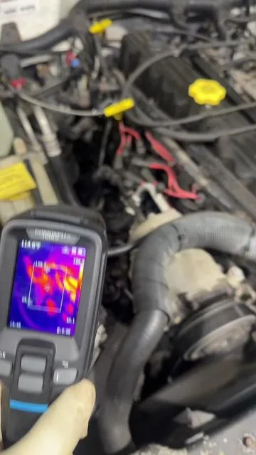 Good tools for good diagnosis! This guy ended up needed the vacuum lines for the entire HVAC system, multiple leaks were found, we fixed them and everything was operational once more! #sandiego #precisionauto #mechanic 