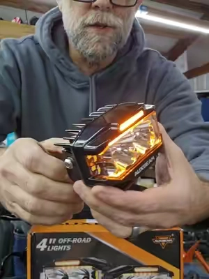 new release from auxbeam, 4" led offroad lights #lighting #truck #4x4 #offroad #tiktokshopcreatorpicks @Auxbeam @Auxbeam_official 