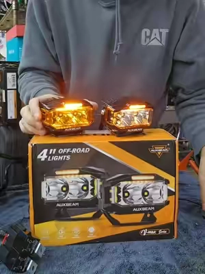 these 4" led offroad lights are the perfect size for many applications  #offroad #4x4 #truck #lighting #tiktokshopcreatorpicks @Auxbeam @Auxbeam_official @Auxbeam 