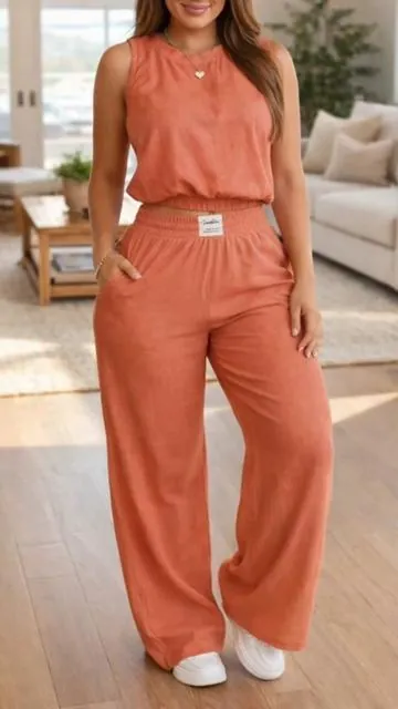 #tiktokshopfalldealsforyou  #spolightfinds #blackfriday #dealsfordays#TikTokShp#foryou#fyp#fashion#TikTokFashion#womanfashion#elegant#vibe#outfitinspo#vibes#tiktokshopholidayhaul#2pieceset#twooptions#vest#tanktop#pants