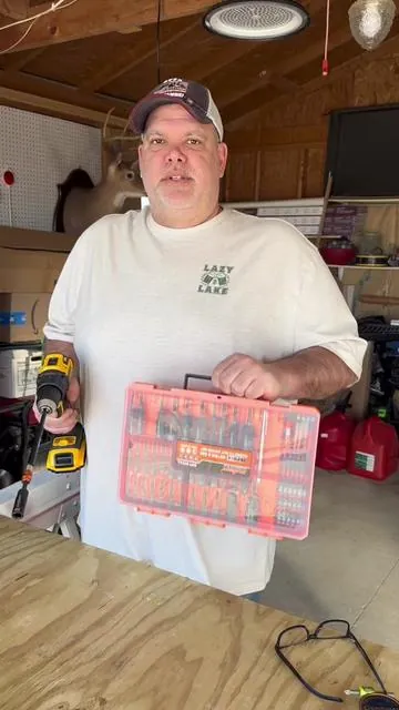 One kit that replaces a whole drawer of loose bits. Item Name: Horusdy 79-Piece Magnetic Nut Driver & Bit Set Highlights & Features: • 79-piece complete driver set • Magnetic nut drivers for secure grip • Quick-connect bit changes • Works with drills & impact drivers • Metric + SAE sizes included • Organized hard storage case • Built for home, garage, and jobsite use • Great for automotive, DIY, and repairs @Horusdy @JDF #mechanic #diy #tiktokshop #tiktokshopstockup #tools 