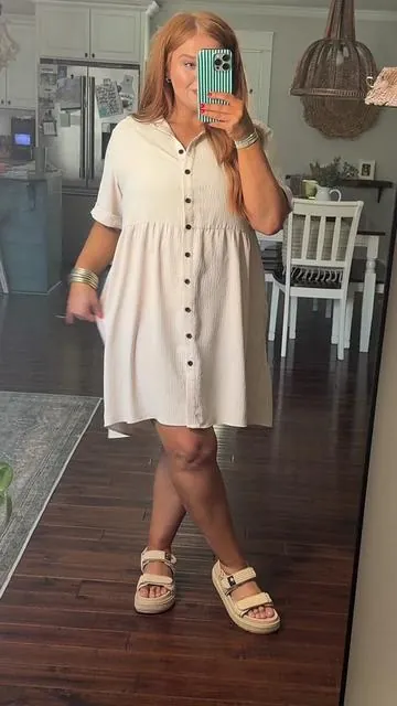 Wearing my true size large! Light weight gonna be perfect for spring and summer! 