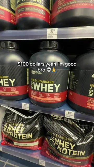 Legit just way cheaper here #protein #proteinpowder #sale #gym #discount 