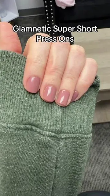 Glamnetic Super Short Press Ons #glamnetic #glamneticnails #pressonnails #tiktokshopjumpstartsale 