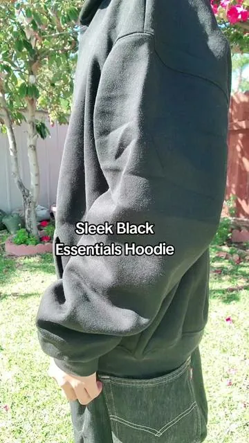 Authentic Fear of God Essentials Hoodie . Hurry limited availability  #menshoodie #Essentials  #FearofGod #Blackhoodie #Tiktokshop 