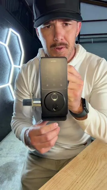 Did you lock your door? Now you never have to worry about it again! @Wyze has you covered! #homesecurity #wifilock #aitechnology #tiktokshopstockup #fanfavoritedeals 