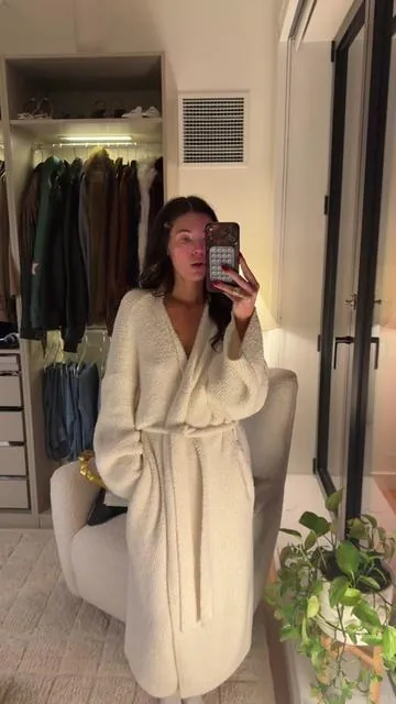 One time one time ONLY am I participating in this because this robe IS MY LIFE NOW