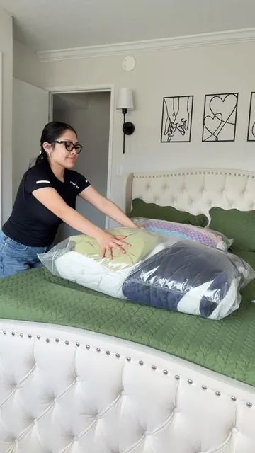 Ahora espacio con estas bolsas de compresión paquete de 15 bolsas en differences tamaños #storagebag #compressionbags #electricpump #tiktokshopcreatorpicks #tiktokshopstockup 