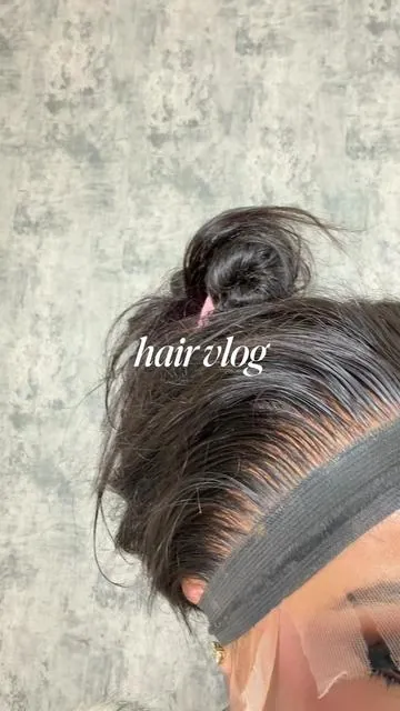 Hair vlog 🩶 @Lemoda Hair Shop  #wiginstall #lemodahair #hairvlog