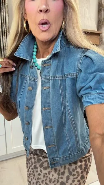 HURRY!! Wearing a small and LOVE!! #denim #obsessed #ootd #bestseller #tiktokshop