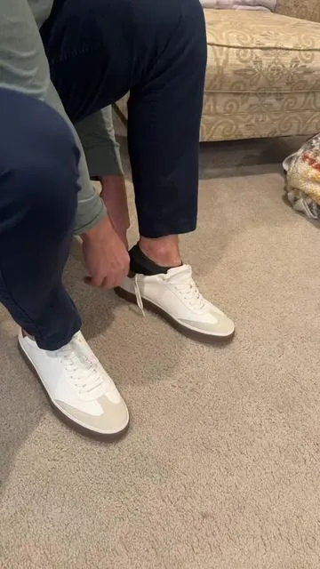 Looks so fly in his new kicks! @BRUNO MARC #tiktokshopcreatorpicks #tiktokshopstockup #tiktokshopfinds #giftsforhim #mensshoes 