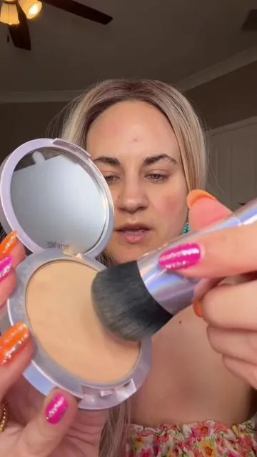 Holy powder foundation #powderfoundation #foundationreview #tartecosmetics 