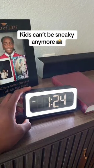 No monthly subscription (unless you want extra features) and the app is free! #camera #alarmclock #nightlight #tiktokshop #tiktokmarketplace 