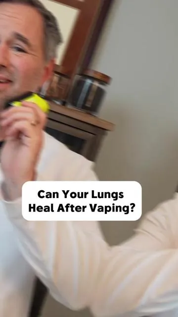 Your lungs are not built for clouds of heated chemicals, so inflammation and mucus are not random. The upside is they want to recover, and once you stop, hydration, movement, and airway support can help them bounce back over time. #lunghealth #breathingbetter #vapingfacts #lungrecovery #quitting 