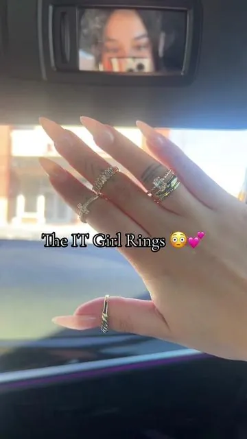 Has to be a Scam for 12 of these Rings💕✨#jewelry #rings #fypageシ #foryoupage #fashiontiktok 
