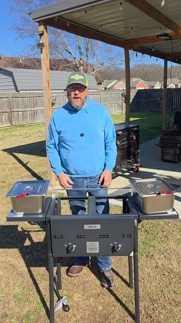 vevor outdoor propane deep fryer. #deepfryer #friedfish #tiktokshopcreatorpicks #genx #vevorttshop @VEVOR Store 