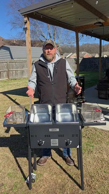 vevor outdoor propane deep fryer #deepfryer #vevorttshop #tiktokshopcreatorpicks #genx #tiktokmademebuyit @VEVOR Store 