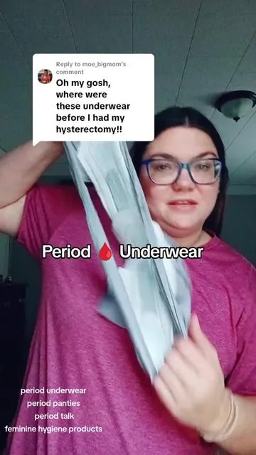 Replying to @moe_bigmom I love that I can wear these period underwear for everyday bladder leaks too! #periodpanties #periodtalk #feminehygieneproduct #womensunderwear 