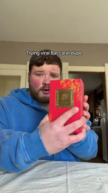 Testing viral Baccarat dupe Rouge Essence ##baccaratrouge540##cologne##fragrance##menscologne##fragrancetiktok