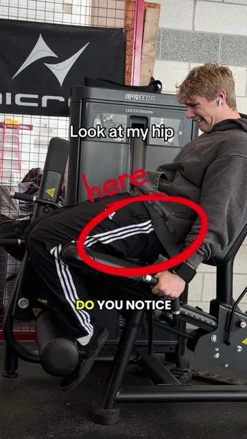 EKKOvision seatbelt just got restocked #gym #legextension @Wesley Chandler 