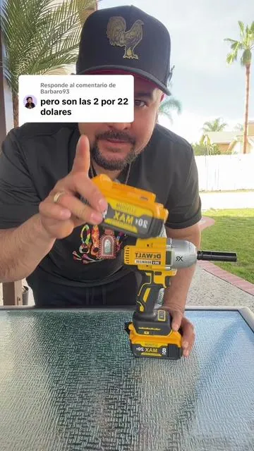 Respuesta a @Barbaro93 #dewalttools #dewaltbattery #viraltiktok #viralviddeo #parati 