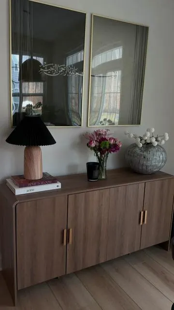 Gorgeous sideboard buffet cabinet #homedecor #homeinterior #aesthetichome 