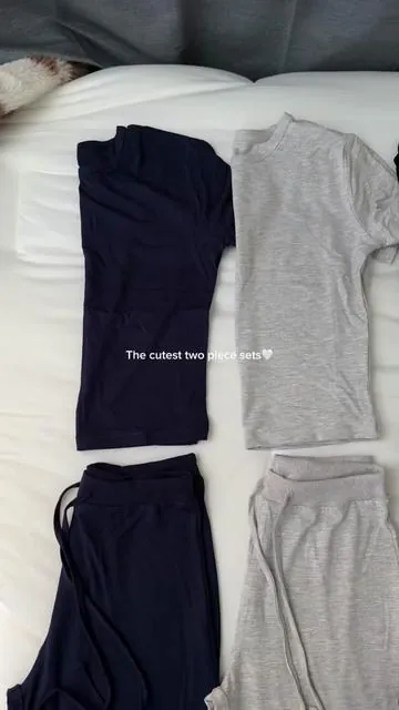Sooo cute and super comfortable✨😍 #twopieceset #comfortableoutfits #comfy #fashion #tiktokshop 