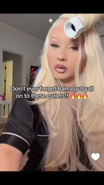 Alabama barker #fyp #alabamabarker #kardashians #t3curlingiron #jayda 