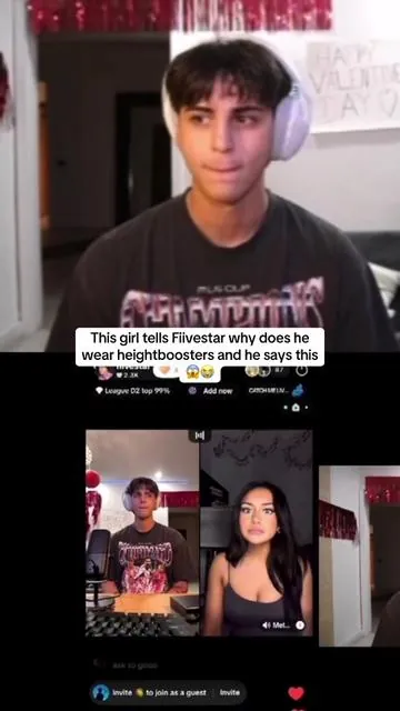 This girl tells Fiivestar why does he wear heightboosters and says this😱😭#fyp #viral #fiivestar #tiktokshop 