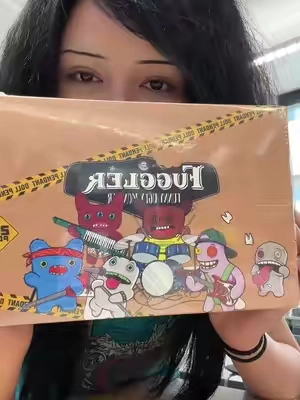 FUGGLERS! sorry i seem off or weird im so soo sick!!🙁 #fugglers #fuggler #blindbox #unbox #fyp 