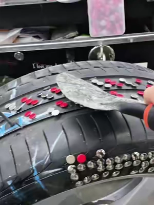Flat tire? Don't get stranded. These self- sealing rubber nails plug punctures fast without removing the tire. Works on cars, motorcycles, trucks & even tractors. A quick fix every driver needs to carry. ##CarRepairHack #TireRepair #DIYCarCare#RoadsideEssentials#fyp