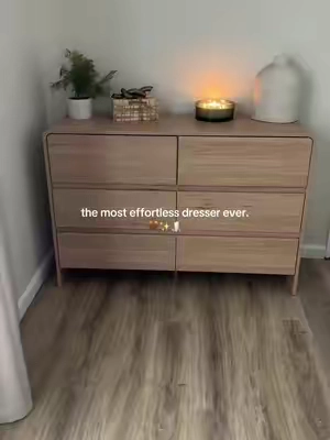 Sometimes you just gotta keep it simple ✨ #dresser #amerlife #homedecor #homefinds #bedroominspo @amerlifeofficial