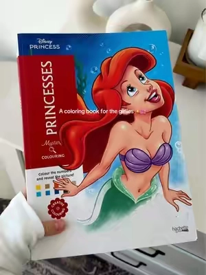 This is one of my favorite books in my collection✨ #disneycoloringbook #adultcoloringbook #colorbynumber #TikTokShopCreatorPicks #hobbyideas 
