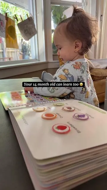 She is proof it’s not too early! They can do so much more than you think 😭 #montessori #busybook #babymilestones #toddleractivities #toddlermomlife @Joycat Toys 