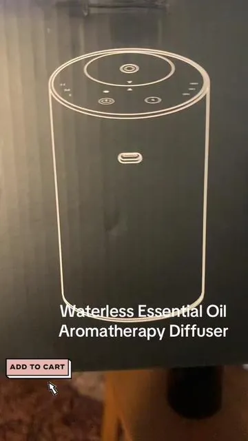 Rechargeable Waterless Essential Oil Diffuser with 3 Mist Levels and timers ⏲️ Portable Aromatherapy for Home ,Car, Room studio Office, 2 Essentials oils included. You can choose the amount of time you want to smell like lavender oil #homeimprovement #oil #mist #waterless 