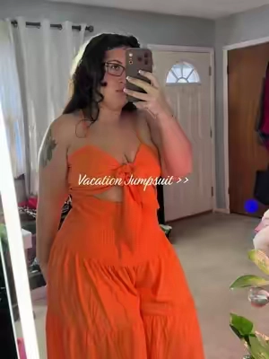 So perfect @Fashion Nova @FashionNovaCURVE #jumpsuit #ootdinspo #vacationoutfit 