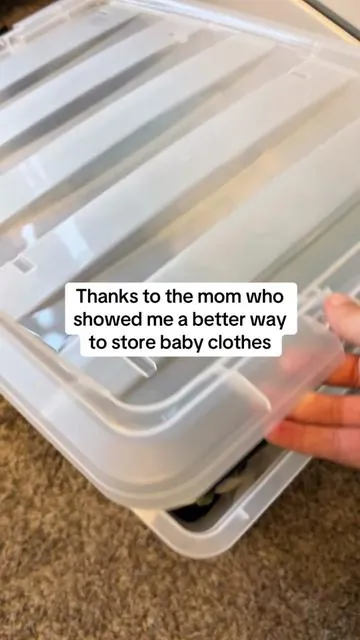 I love these storage bags! If you have to declutter a closet, especially full of baby clothes check these out. #vacuumstoragebags #closetorganization #momhack #kidsclosetorganization #tiktokshopcreatorpicks 