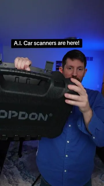 Topdon ONE is a compact plug-and-play diagnostic tool that lets you read and clear check engine codes, view live data, and monitor vehicle health directly from your phone. Easy to use and portable, it’s a simple way to stay on top of basic diagnostics anytime. #TopdonONE #OBD2Scanner #CarDiagnostics #AutoTech #aicarscanner 