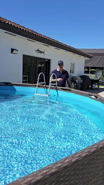 Picina grande facil de instalar trae systema de filtracion cover para taparla escalera todo lo que necesitamos para el verano #picina #verano #nadar #bañarse #agua 