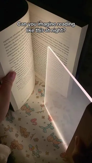 Soft brightness.No eye stress.📖Feels so much better.💕#reader #booklover #booklight #BookTok #tiktokmademebuyit 