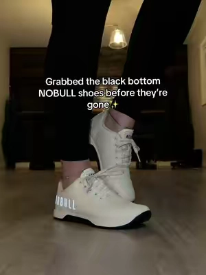 Outwork Black bottom NOBULL shoes for women @NOBULL 