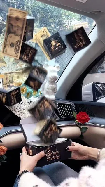 Birthday Surprise Explosion Box. #birthday #birthdaygift #BlackFriday #surprise #tiktokmademebuyit