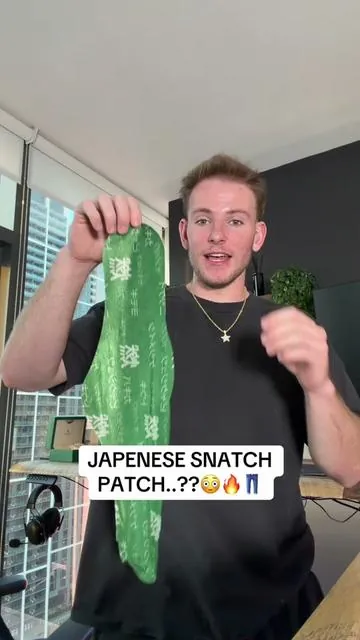 No wonder they’re calling this the “Japanese snatch patch” 😭🔥