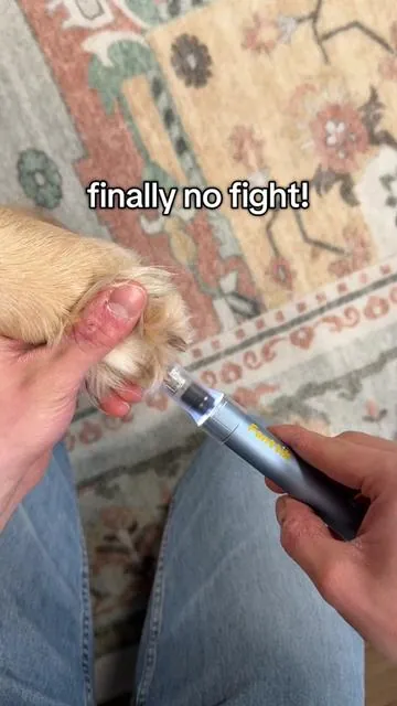 dog parents, this is the best dog nail grinder I’ve ever used. #dognailclipping #dogparents #doggrooming #doganxiety #tiktokshopcreatorpicks 
