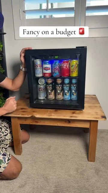 🚨 Affordable Mini Fridge #cooler #minifridge #fridge #drinks #winecooler 